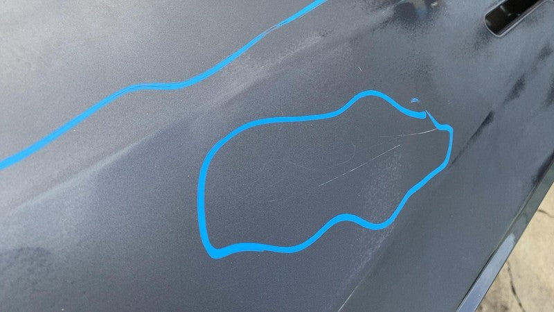 ⭕20-24 Tesla Model Y Front Passenger Side Door Shell Panel Right OEM G