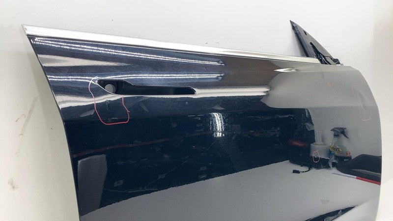 ⭕ 2017-2020 Model 3 M3 Front Passenger Side Door Shell Panel Right RH Black PBSB