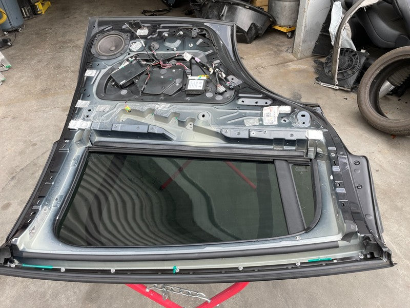 1055891-00-D ⭕ 2016-23 Tesla Model X Rear Left Driver Side Falcon Door Shell Panel Black PMBL