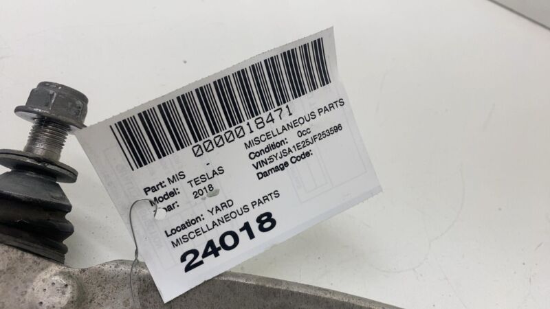 Does not apply 2016-2020 Tesla Model S Front Driver Side Suspension Control Arm Fore Link Left
