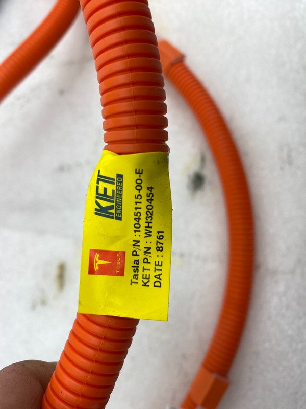 1045115 00 E ⭕ 16-20 Model X Rear Junction Box RJB - Rear HVAC HV Wire Harness 1045115-00-E