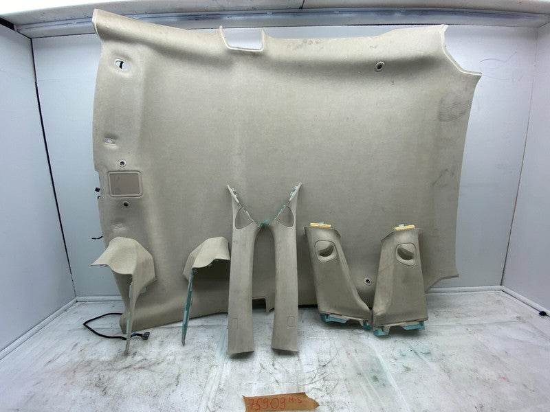 ⭕ 12-15 Tesla Model S SET of Headliner Textile Upper A + B + C-Pillar