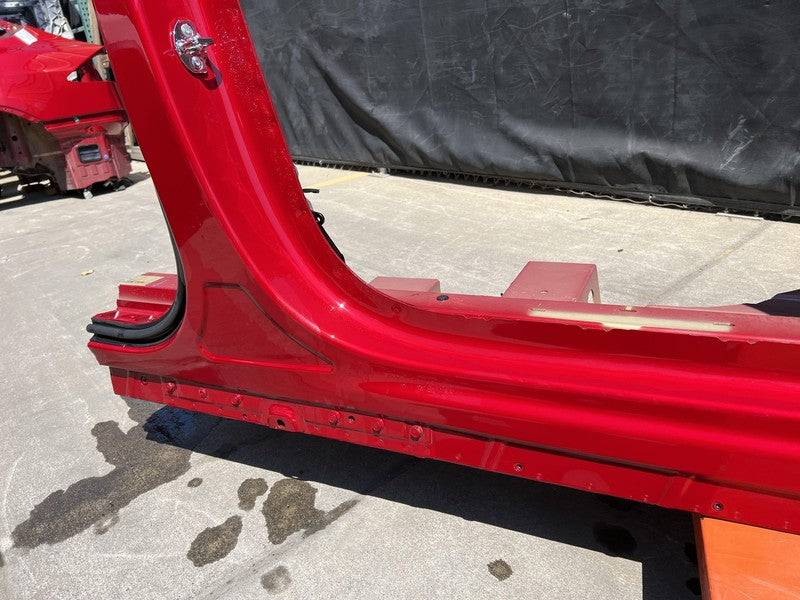 2016-2020 Tesla Model X Right A + B Pillar Door Frame & Quarter Structural Cut