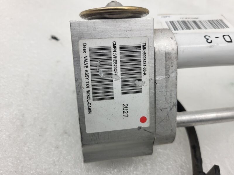 600848100A 16-20 Model S A/C Lower Liquid & Chiller Suction Line Pipe w/ Valve 6008481-00-A