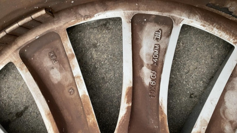 ⭕ 16-20 Model S MS Wheel Rim 19x8.0+40MM + Goodyear Tire 245/45R19 105