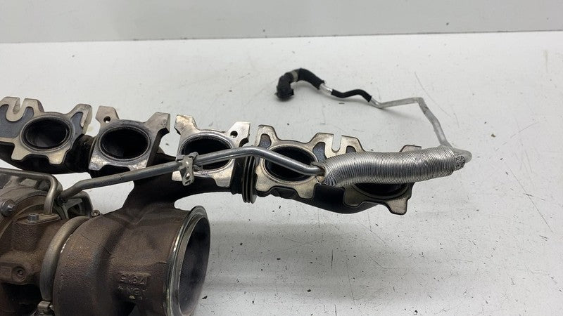 ⭕ 2017 2018 2019 BMW 540i Exhaust Manifold Turbocharger 3.0L Turbo DOH