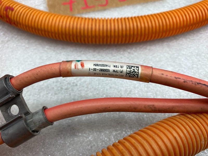 103058200E ⭕ 12-15 Model S High Voltage Junction Box to FJB Wire Harness Cable 1030582-00-E
