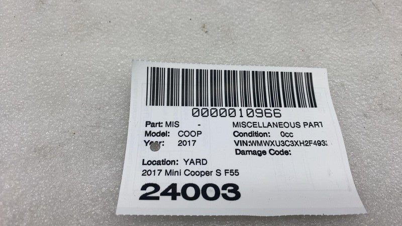 51767300561 ⭕ 15-20 Cooper Driver Side Engine Bay Underhood Mounting Seal Left 51767300561