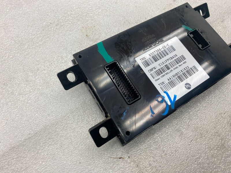 6007366 00 C ⭕ 2012-2020 Tesla Model S X A/C Heater Climate Control HVAC Module 6007366-00-C