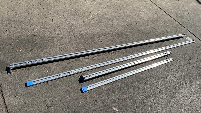 ⭕ 2014-2023 Ram ProMaster 1500 2500 3500 SET of 4-pcs Mounting Rails Assembly