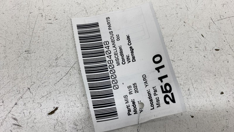 PT00568004B ⭕ 2025 Rivian R1S Rear Bumper Fascia Wire Wring Harness Connector PT00568004-B