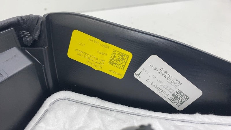 ⭕ 2020-2024 Tesla Model Y Rear Right Door Panel Trim Card Cover RH 149
