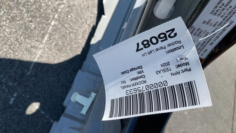 ⭕ 2024-2025 Tesla Model 3 Driver Side Lower Body Rocker Panel Left LH