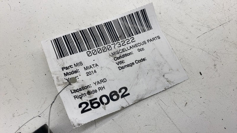 ⭕ 2014 Mazda MX-5 Miata Passenger Side Suspension Control Arm Link Right RH OEM