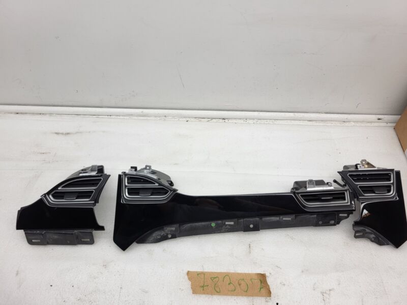 100783400C 2012-2015 Tesla Model S MS SET of Dash A/C Air Vent Outlet Dashboard Trim Panel