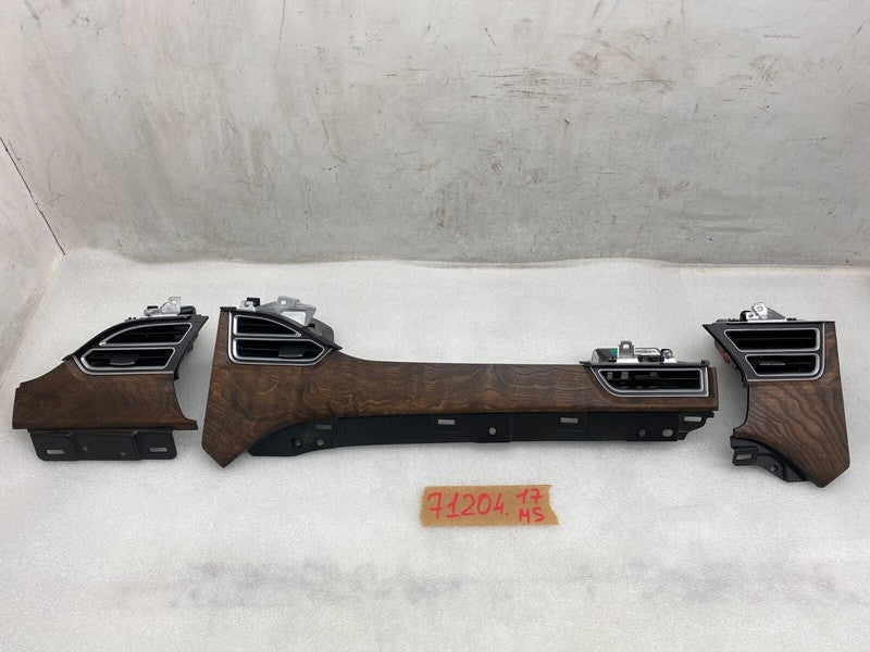 109687900A ⭕2012-2020 Tesla Model S MS SET of Dash A/C Air Vent Outlet Dashboard Trim Panel