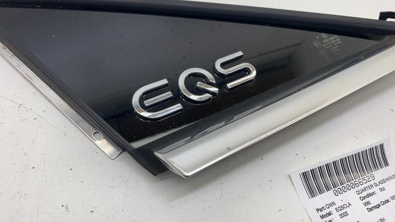 ⭕ 22-25 EQS 450+ V297 Front Right Exterior A-Pillar Quarter Glass RH A