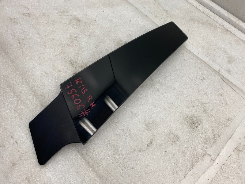 14241 ⭕ 2016-2020 Tesla Model S Passenger Side Exterior B-Pillar Applique Glass Right