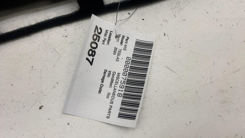 ⭕ 2024 2025 Tesla Model 3 M3 Rear Trunk Floor Carpet Mat OEM 1768281-2