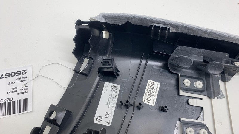 1732300-22-E ⭕ 24-25 Model 3 Passenger Upper B-Pillar Cover Trim Panel Right RH 1732300-22-E