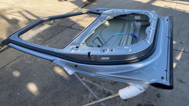 2022-2024 Kia EV6 Front Driver Side Door Shell Panel Left LH Assembly Gray - KLG