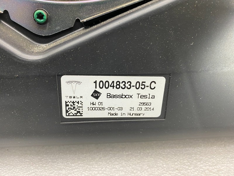 100483305C ⭕ 12-14 Tesla Model S Subwoofer Bass Audio Speaker Bassbox Woofer 1004833-05-C