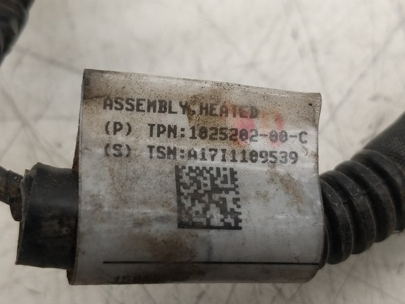 ⭕ 12-20 Tesla Model S Windshield Hood Washer Nozzle & Hose Heated 1025