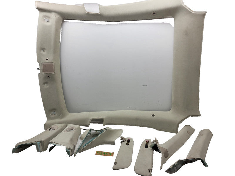 ⭕ 16-20 Tesla Model S SET of Ceiling Headliner Sunvisor Upper A + B +