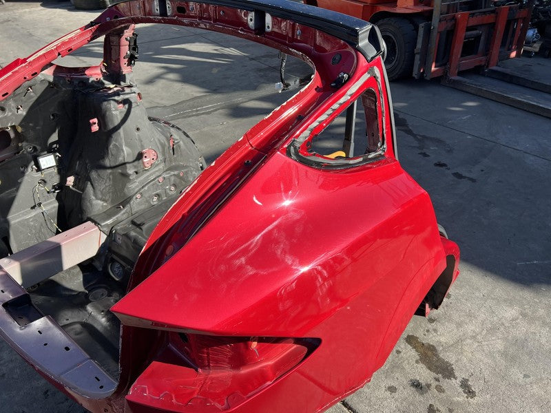 ⭕ 2016-2020 Tesla Model X Rear Quarter Panel Structural Frame Cutout Red - PPMR