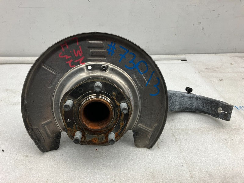 104466100C ⭕ 17-23 Tesla Model 3 Front Left Spindle Knuckle w/ Dust Shield RWD 1044661-00-C