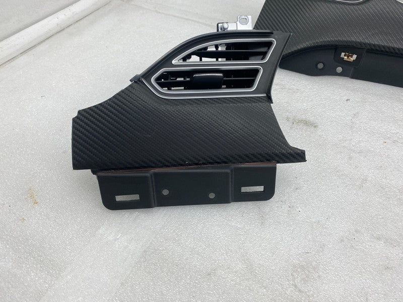 ⭕ 2012-2020 Tesla Model S Dashboard SET of Air Vent Outlet Center + Le