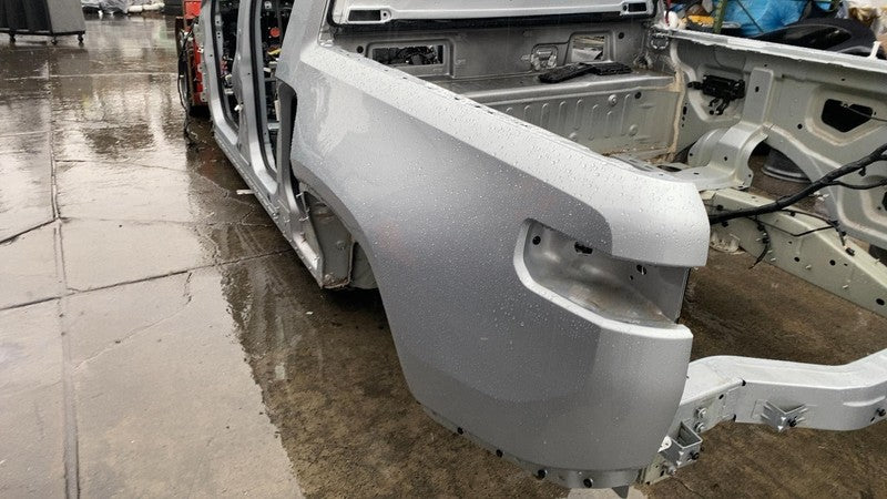 ⭕ 22-24 Rivian R1T Rear Quarter Panel Left Side Bedside Structural Cutout Silver