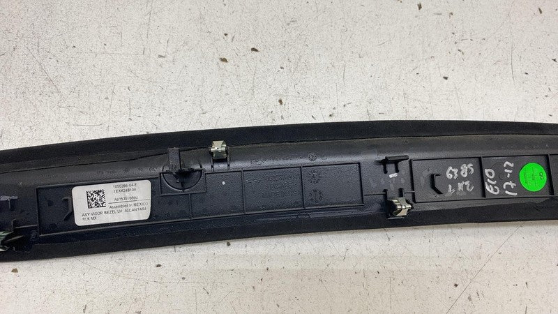 ⭕2016-2020 Tesla Model X MX Driver LH Sun Visor Trim Bezel Left 105028