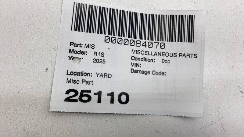 ⭕ 2025 Rivian R1S Tailgate Nameplate Emblem Trim Badges Applique Letters