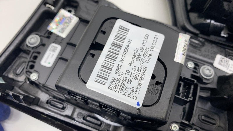 2021 BMW 530e B46X Center Console Gear Shifter Trim Bezel Media Switch