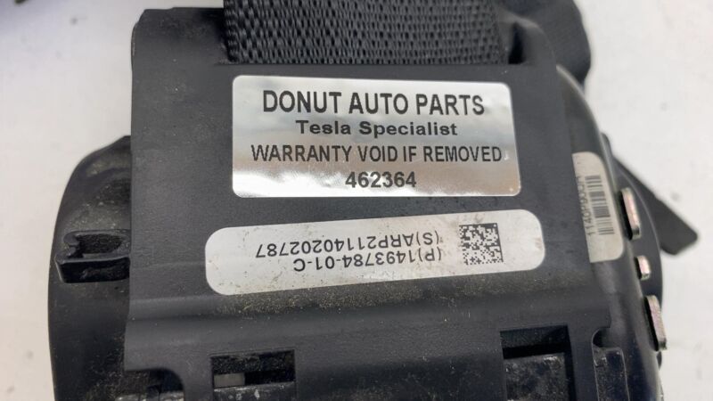 149378401C ⭕ 20-23 Model Y MY Rear Left or Right 2nd Row Seat Belt & Retractor 1493784-01-C