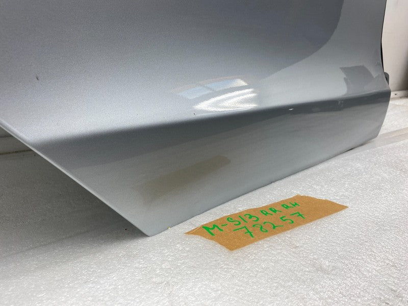 1030276S0B ⭕ 12-15 Model S Rear Passenger Side Door Shell Panel Right Silver 1030276-S0-B