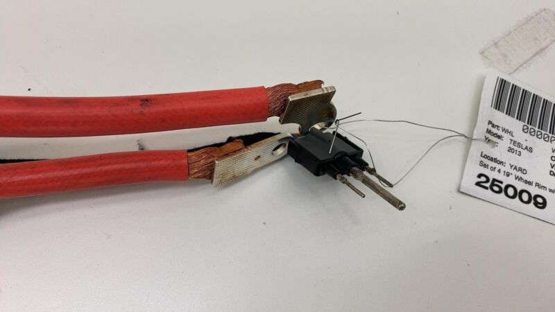 100487400E 2012-2015 Tesla Model S Rear HV Junction Box to Charge Port Wiring Cable Harness