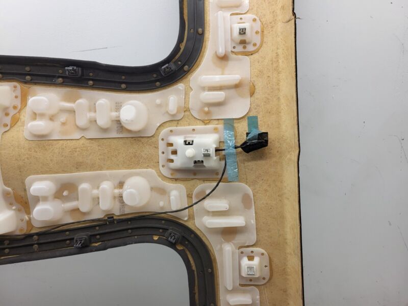 105392106H ⭕ 2016-2020 Tesla Model X Overhead Roof Headliner Ceiling Cover OEM 1053921-06-H