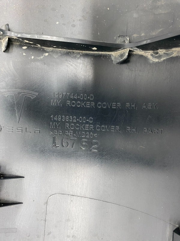 149774400D ⭕20-23 Model Y MY Right Skirt Lower Rocker Panel Molding Trim Cover 1497744-00-D