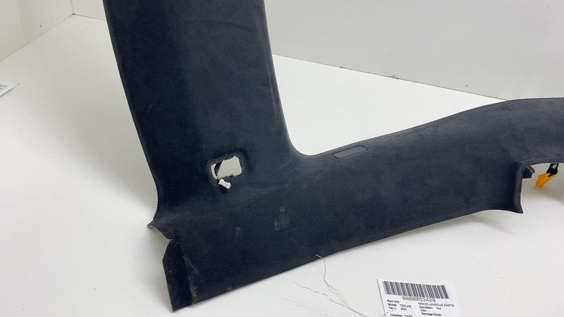 248640300C 2021-2024 Tesla Model S Panoramic Roof Headliner Headlining Ceiling Trim Black