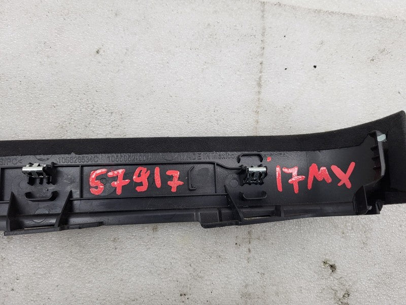 1055052 00 A ⭕ 2016-2020 Tesla Model X Rear Side Door Trim Panel Molding Left LH 1058265-34-C