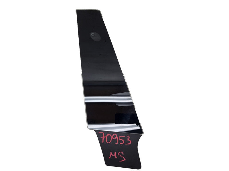 109230700C ⭕ 16-20 Model S Passenger B-Pillar Glass Applique w/ Camera Right 1092307-00-C