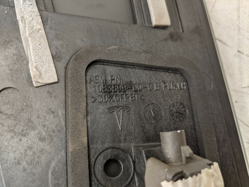 1092306-00-G ⭕16-20 Model S MS Driver Side B-Pillar Applique Glass & Camera Left 1092306-00-G