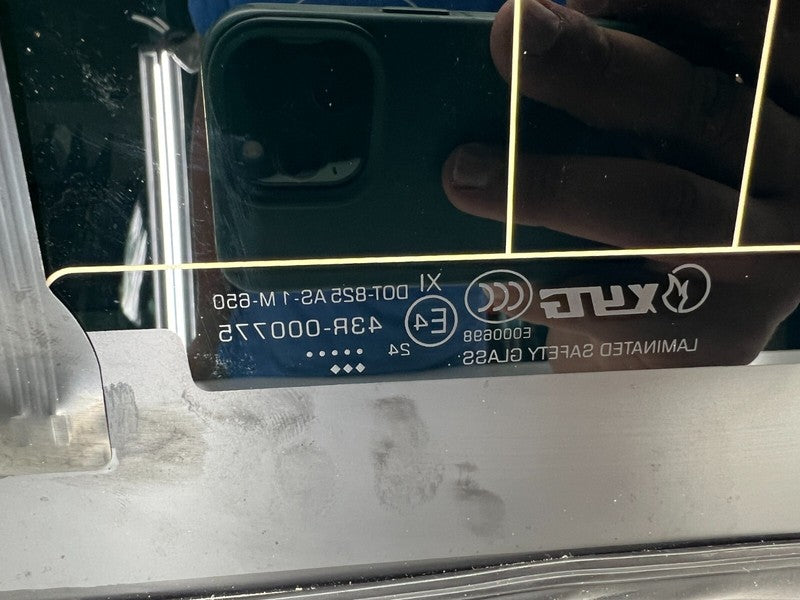 E4 43R 000775 ⭕ 2024-2025 Tesla Model 3 M3 REAR BACKLITE PANORAMIC ROOF GLASS 1770888-00-C