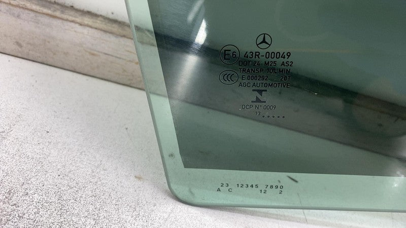 ⭕ 2014-2016 Mercedes-Benz E350 E-Class Rear Right Door Glass Window Assembly OEM