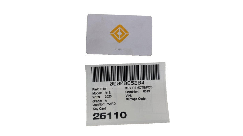 ⭕ 2025 Rivian R1S Keyless Entry Digital Key FOB Remote Card OEM