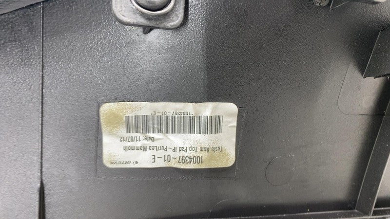 1004397-01-E ⭕ 12-15 Tesla Model S MS Dashboard Instrument Panel Dash Trim Cover 1004397-01-E
