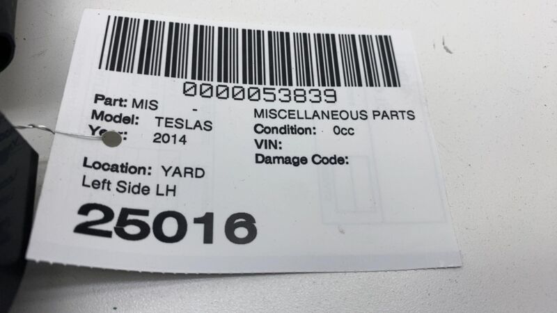 12-20 Tesla Model S Left Seat Belt 1st Row Lap Pretensioner Model X 16-20 Right