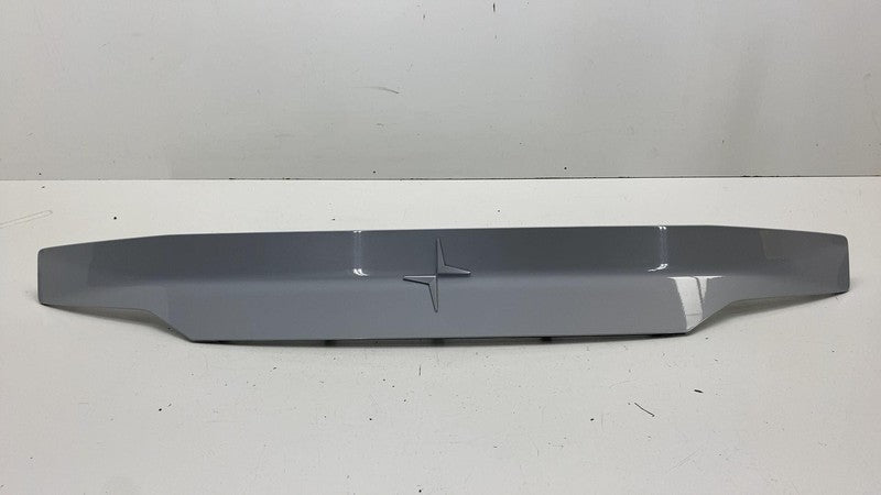 32259054 ⭕ 21-24 Polestar 2 Rear Trunk Lid Spoiler Lip Molding Trim Assy Silver 32259054